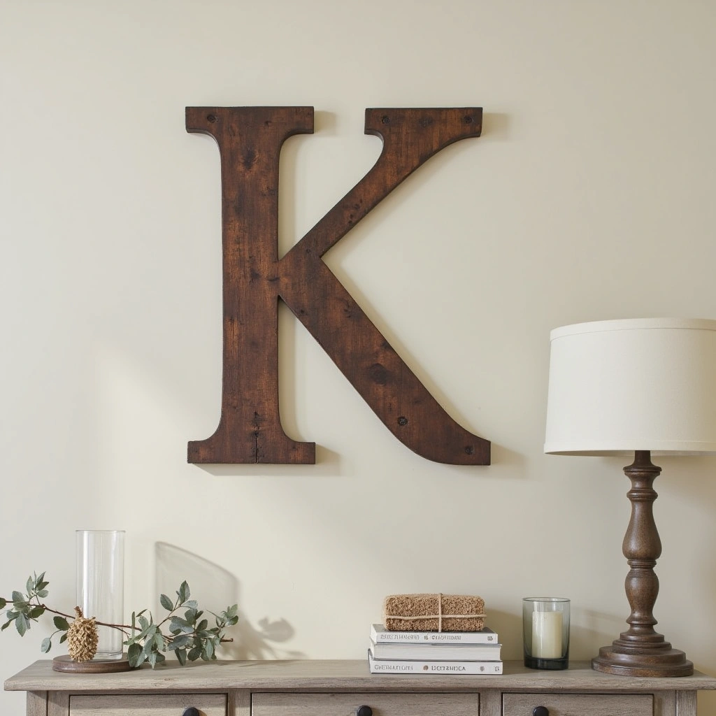 12. Personalized Rustic Monograms