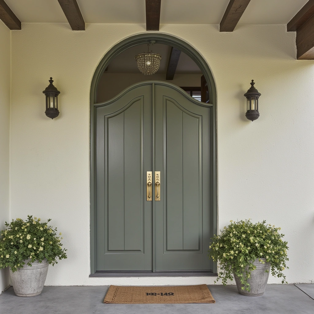 10. Wall-Mounted Sconces with Rustic Metal Finish