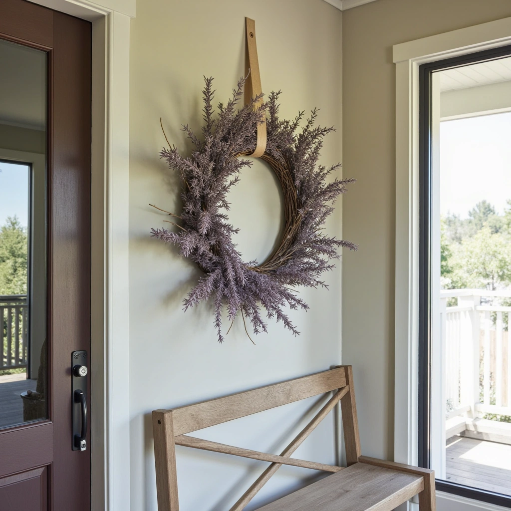 12. Classic Wreaths with Natural Elements