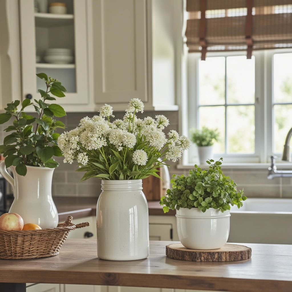 14. Natural Greenery and Floral Arrangements