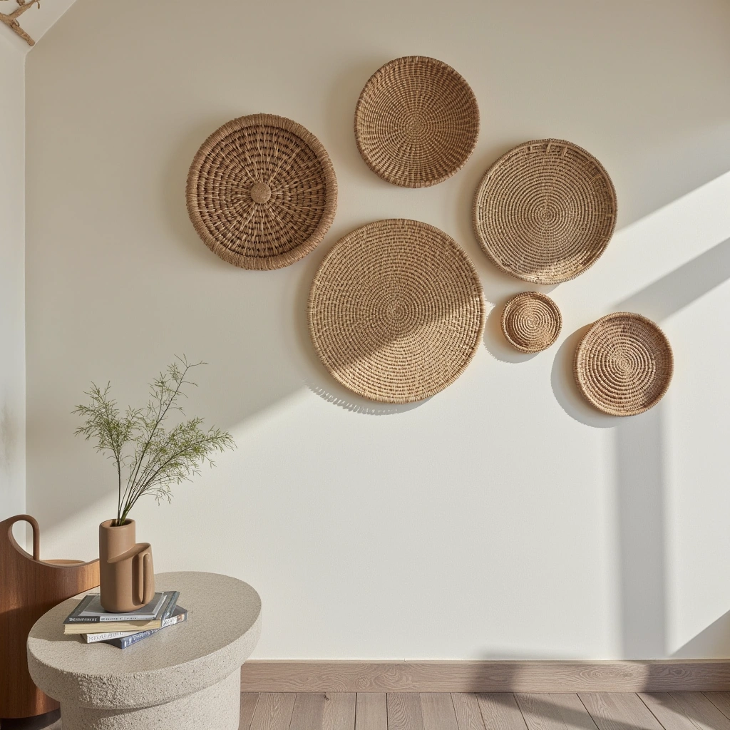 17. Woven Basket Wall Displays