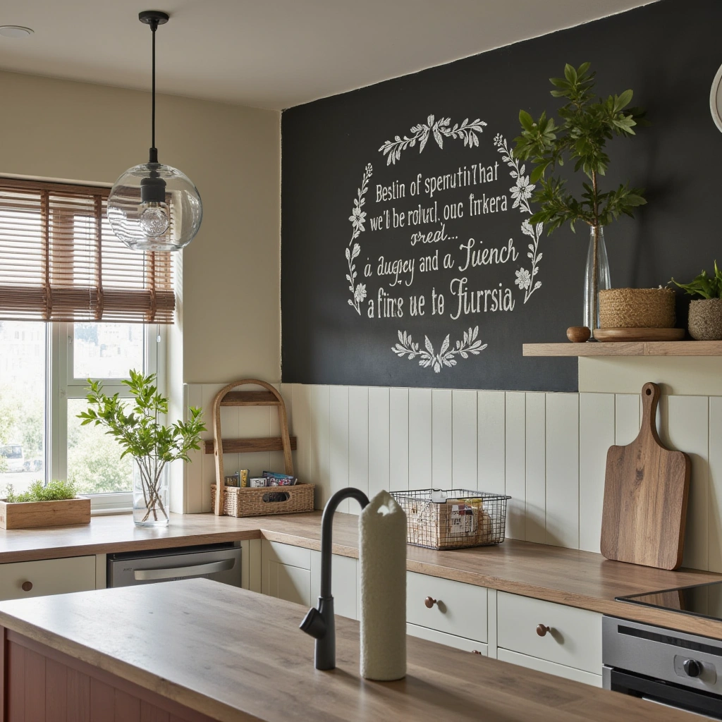 12. Chalkboard Wall Art