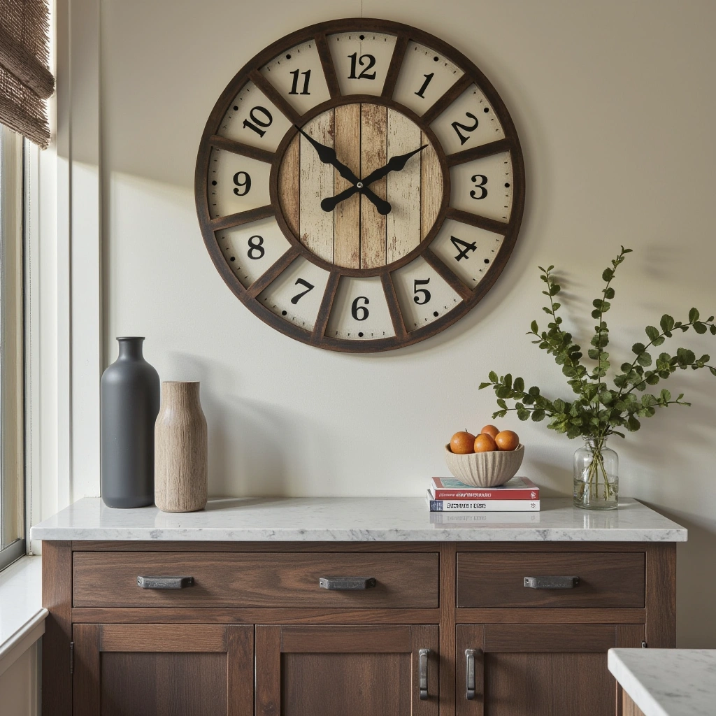 13. Rustic Clocks