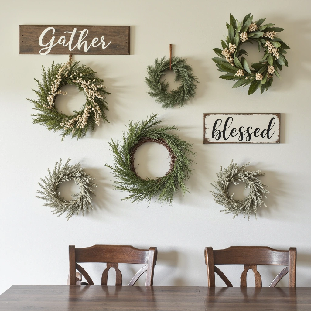 18. Wreath and Sign Combo