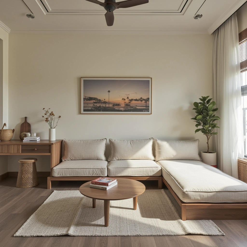 2. Choose Scaled-Down Rustic Furniture