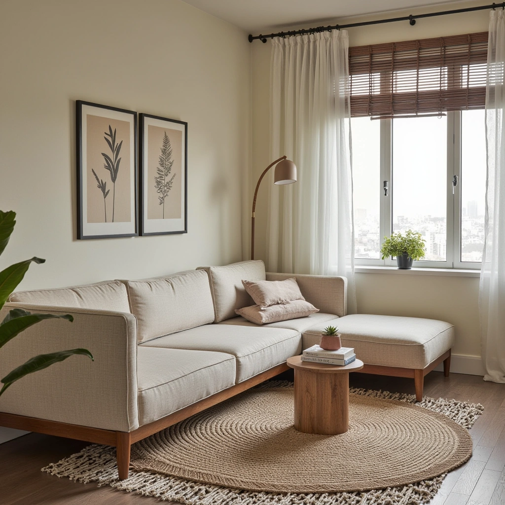 12. Layered Area Rugs