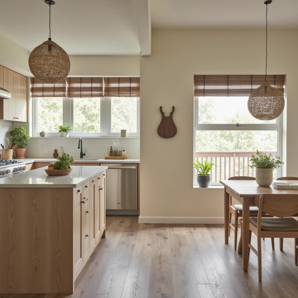 16. Choose Light Hardwood or Laminate Flooring