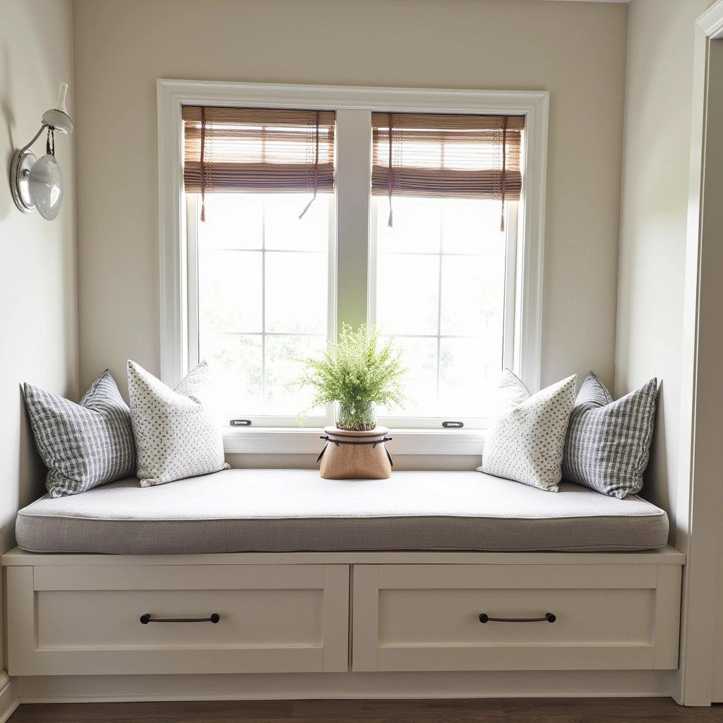 18. Create a Cozy Window Seat with Storage