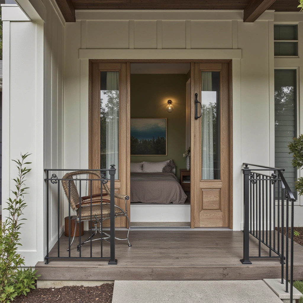 14. Iron Railings with Simple Designs