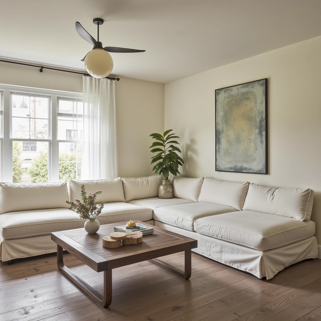 5. Slipcovered Sofas in Neutral Shades