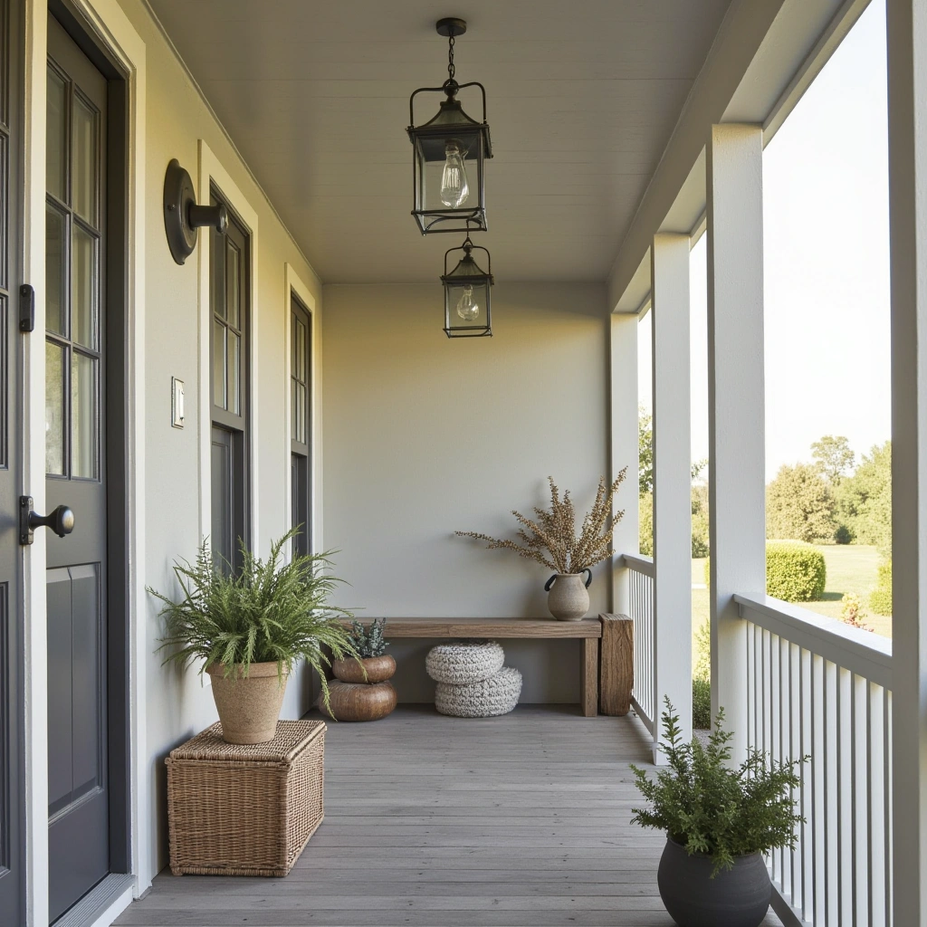 3. Vintage Lantern-Style Lighting