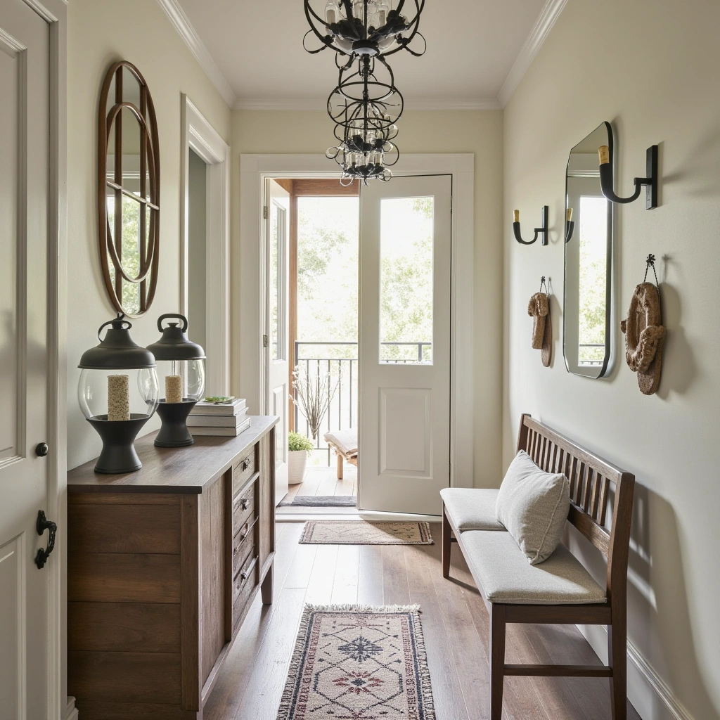 17. Black Iron Accents