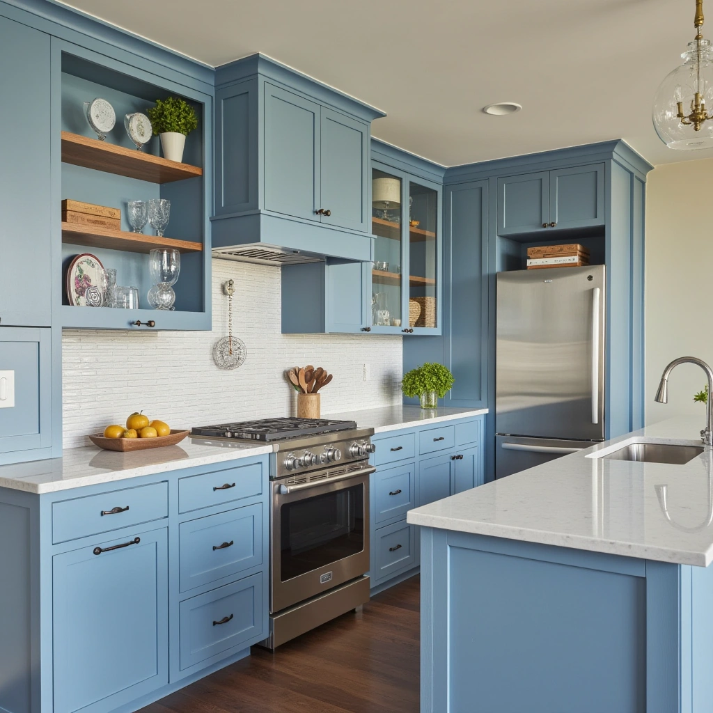 2. Coastal Blue Accents