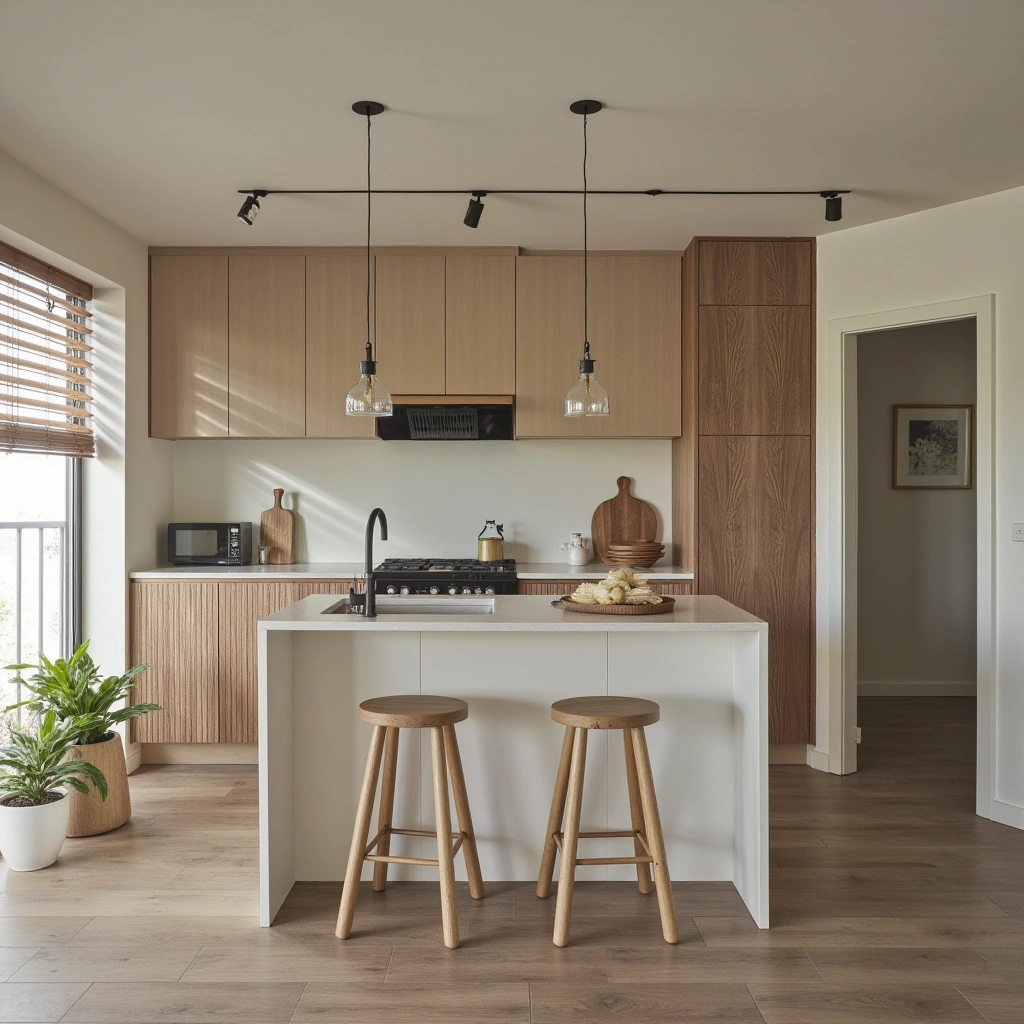 5. Compact Kitchen Islands with Seating