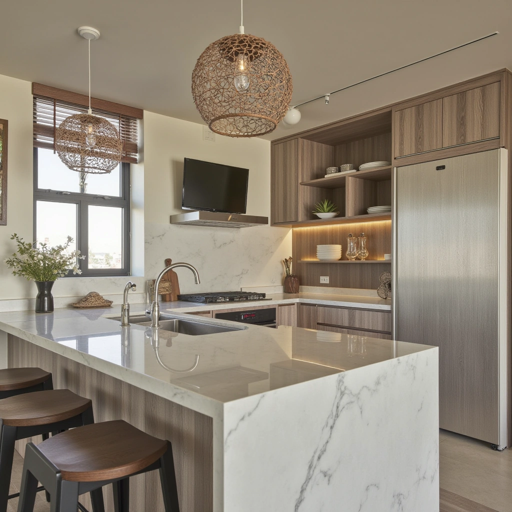 7. Durable, Easy-to-Clean Surfaces