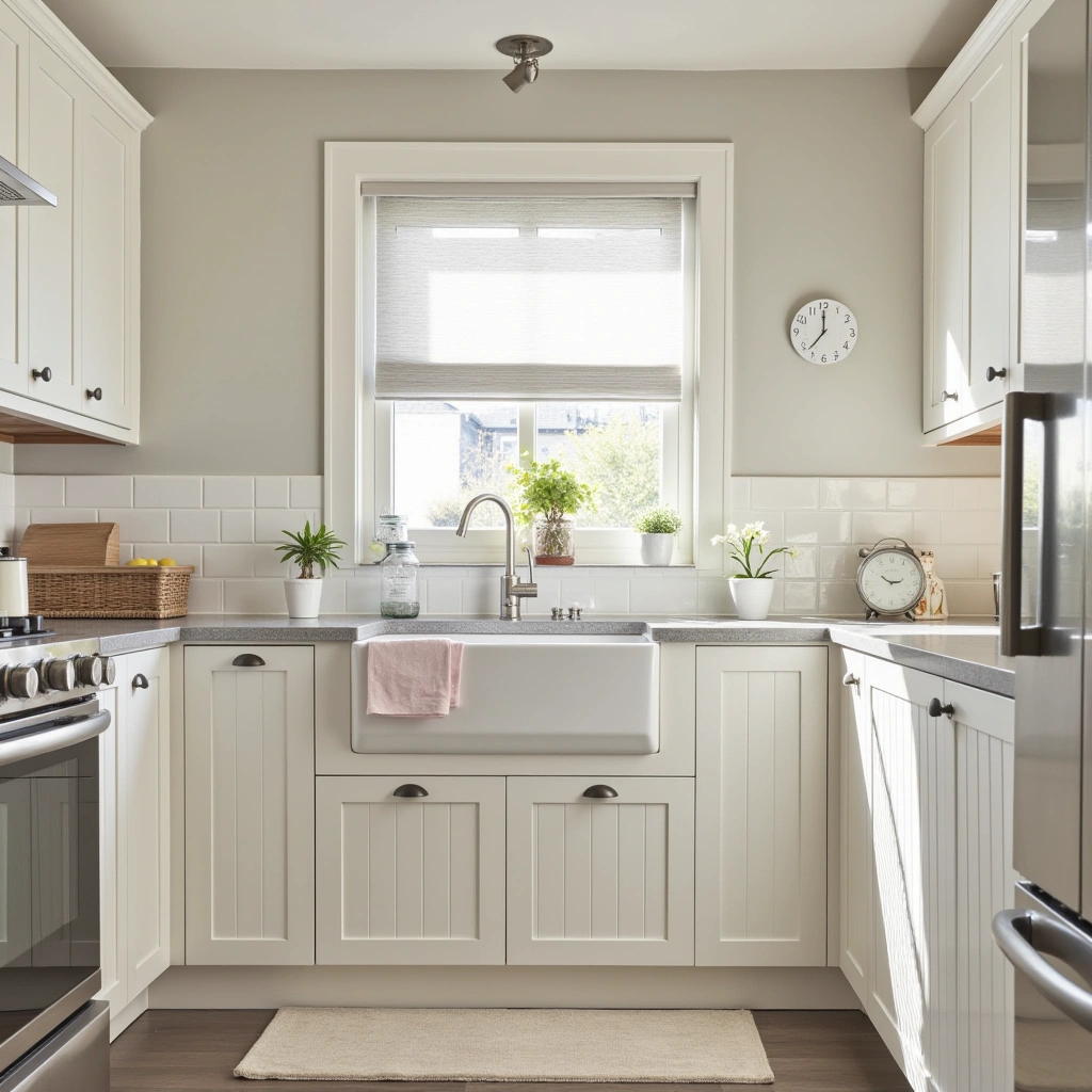 1. Classic White Shaker Cabinets: Timeless Elegance in Simplicity
