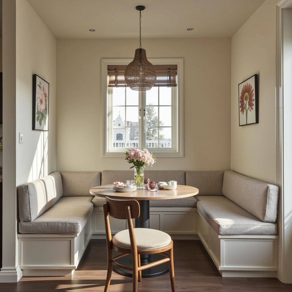 8. Cozy Breakfast Nook: A Charming Spot for Morning Rituals