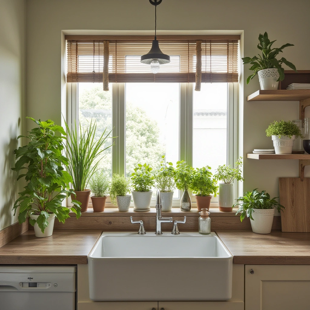 13. Indoor Plants and Herb Gardens: Freshness and Natural Beauty