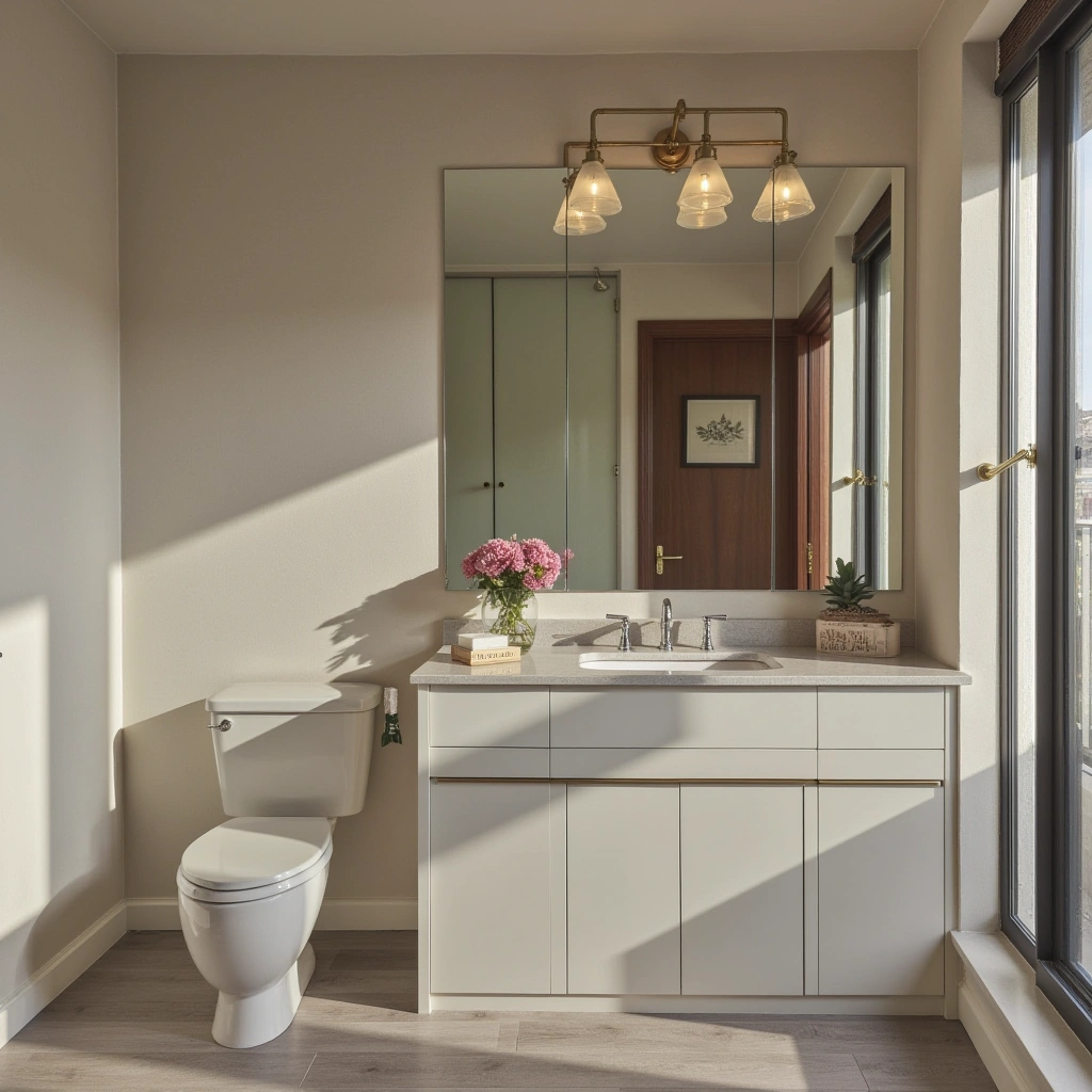 4. Medicine Cabinet with Mirror