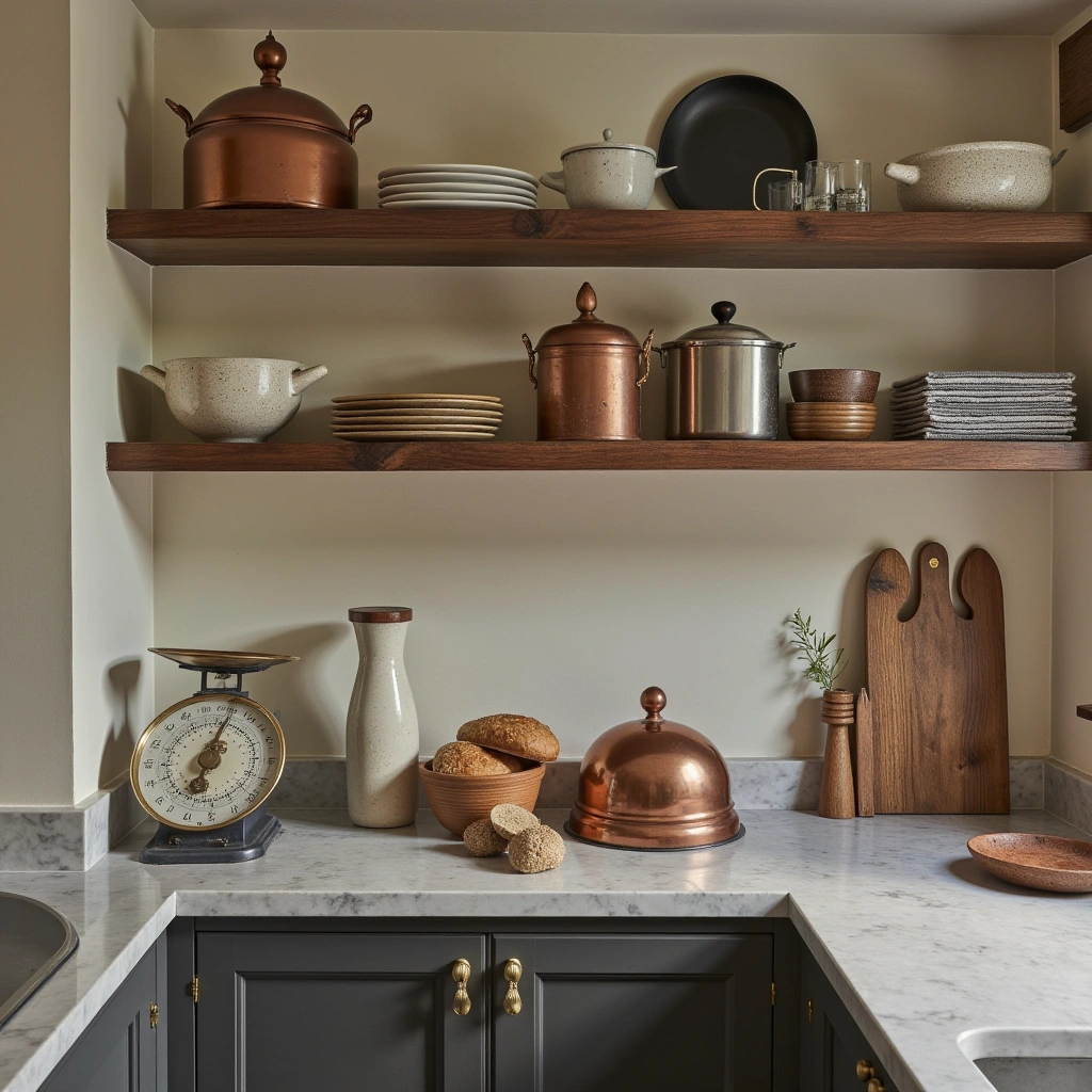8. Antique Kitchen Accessories and Decor