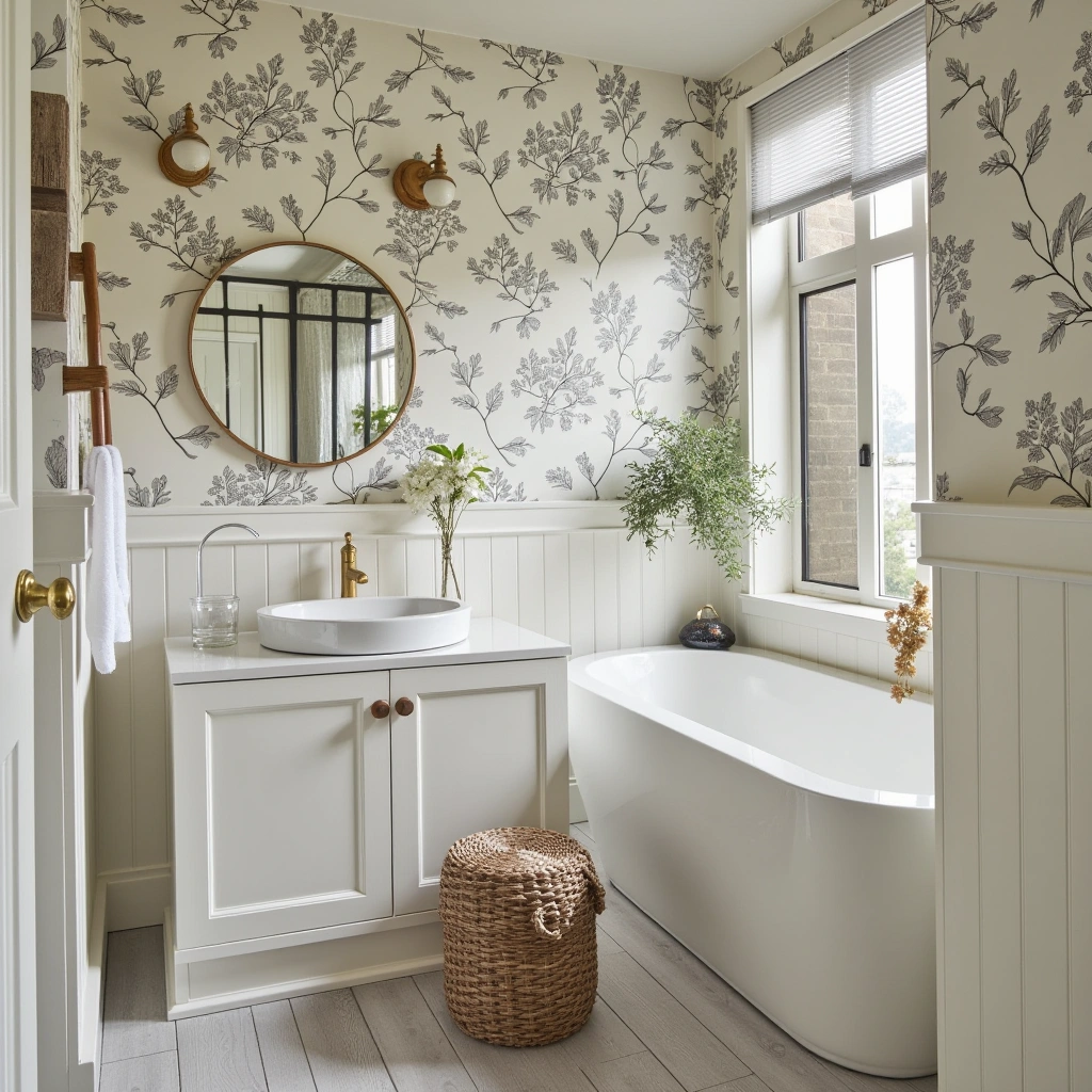 Why Choose Peel and Stick Wallpaper for Bathrooms?