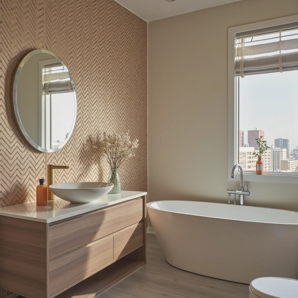 3. Metallic Accents for a Touch of Glamour