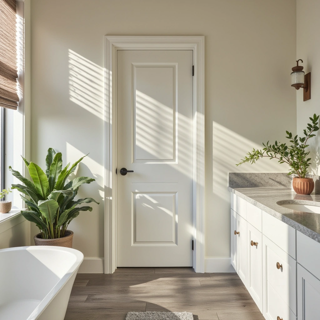 5. Soft Neutral Color Palette with Pops of Greenery