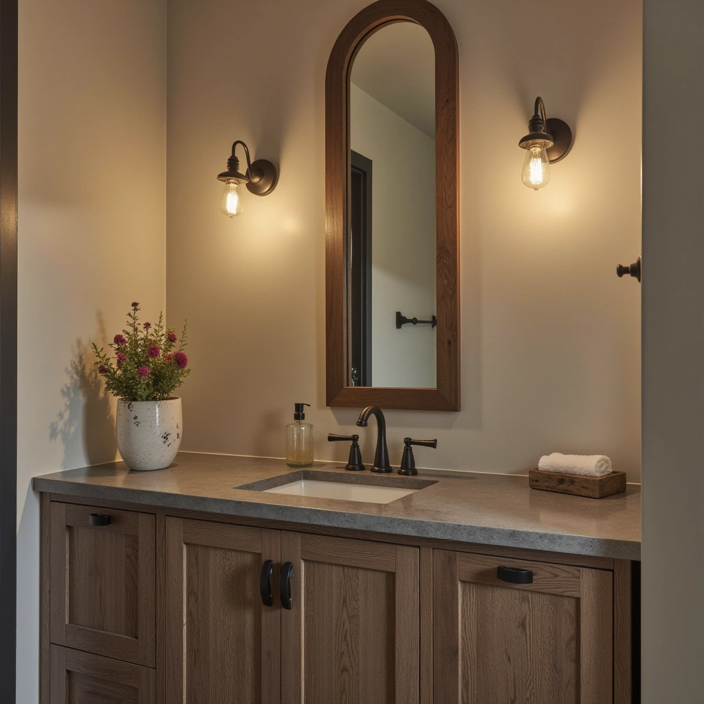 7. Industrial Lighting Fixtures with Edison Bulbs