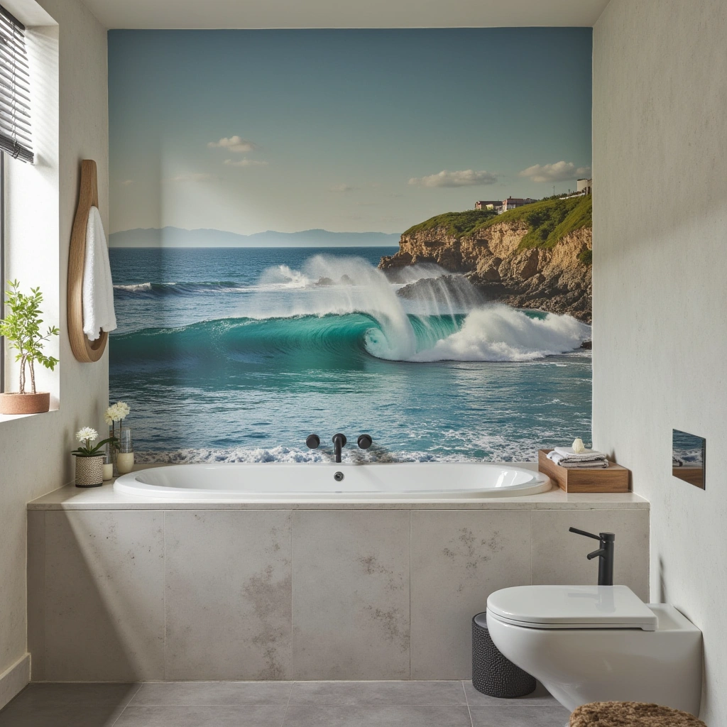 10. Artistic Murals for a Statement Wall