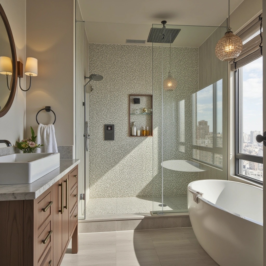 7. Glass Mosaic Tiles for Reflective Beauty