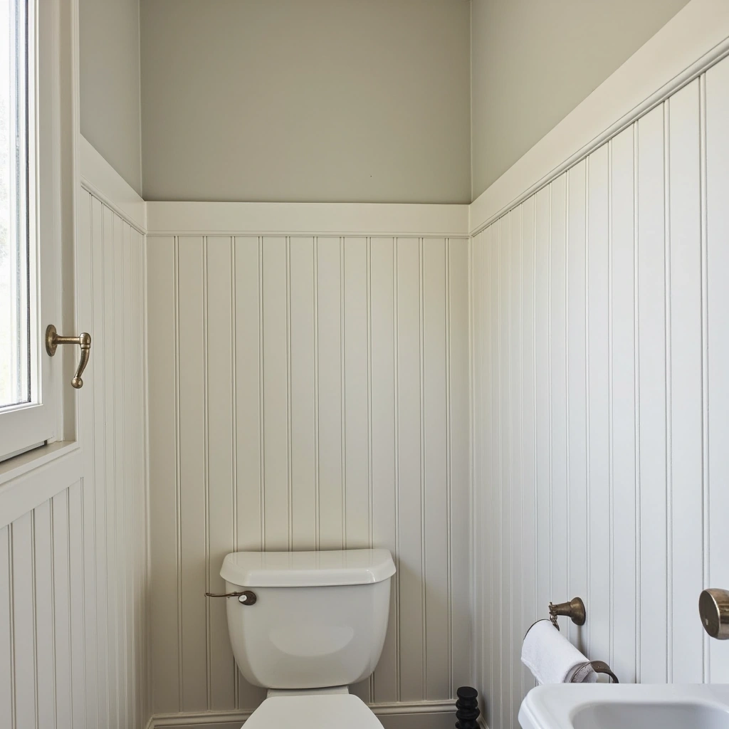 7. Beadboard Paneling for Added Texture