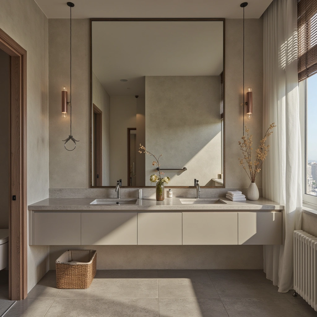 6. Oversized Statement Mirrors