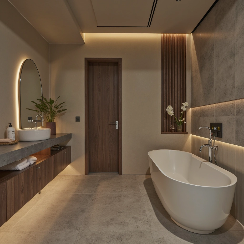 1. Spa-Inspired Bathroom Retreat