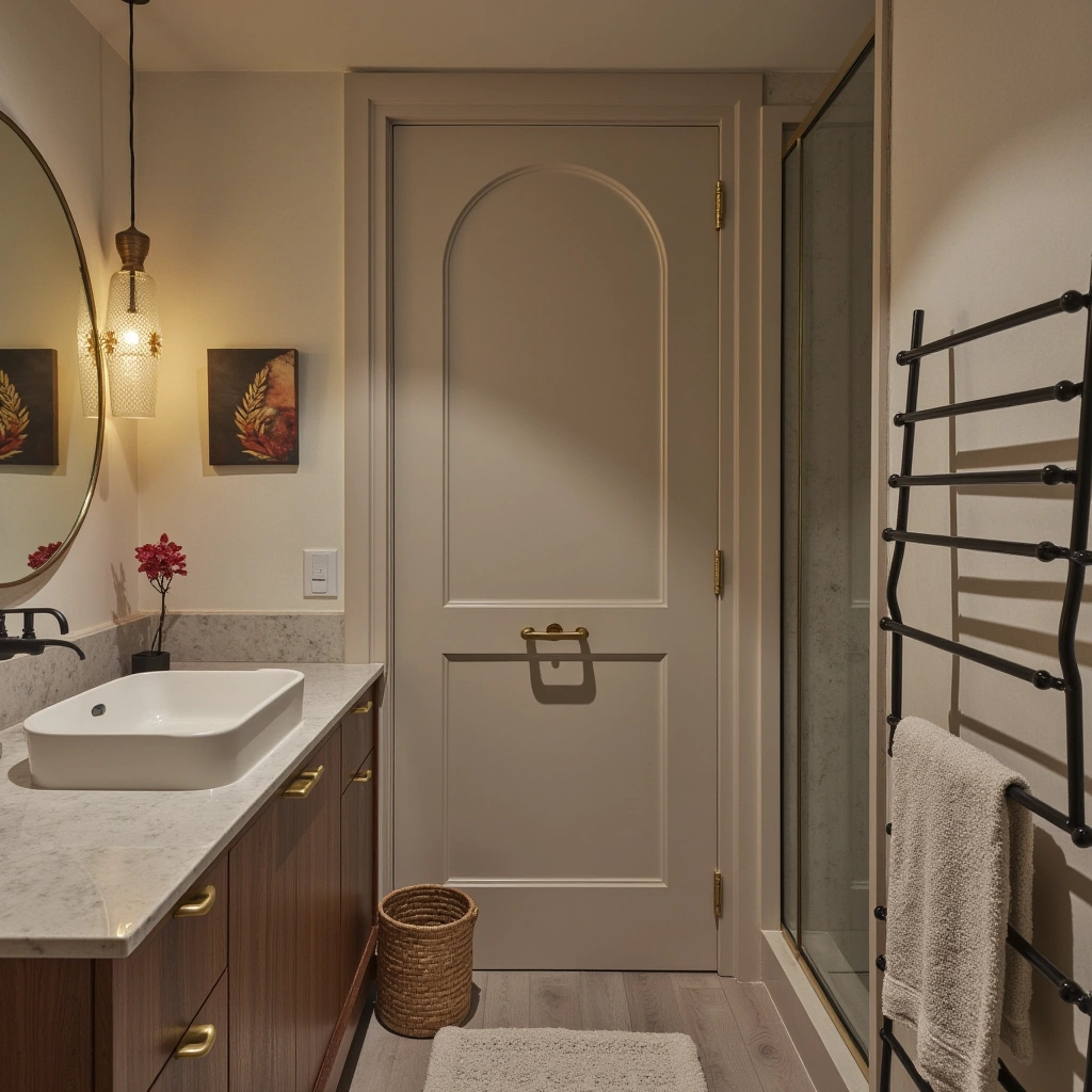 10. Metallic Accents in Gold, Copper, and Brass