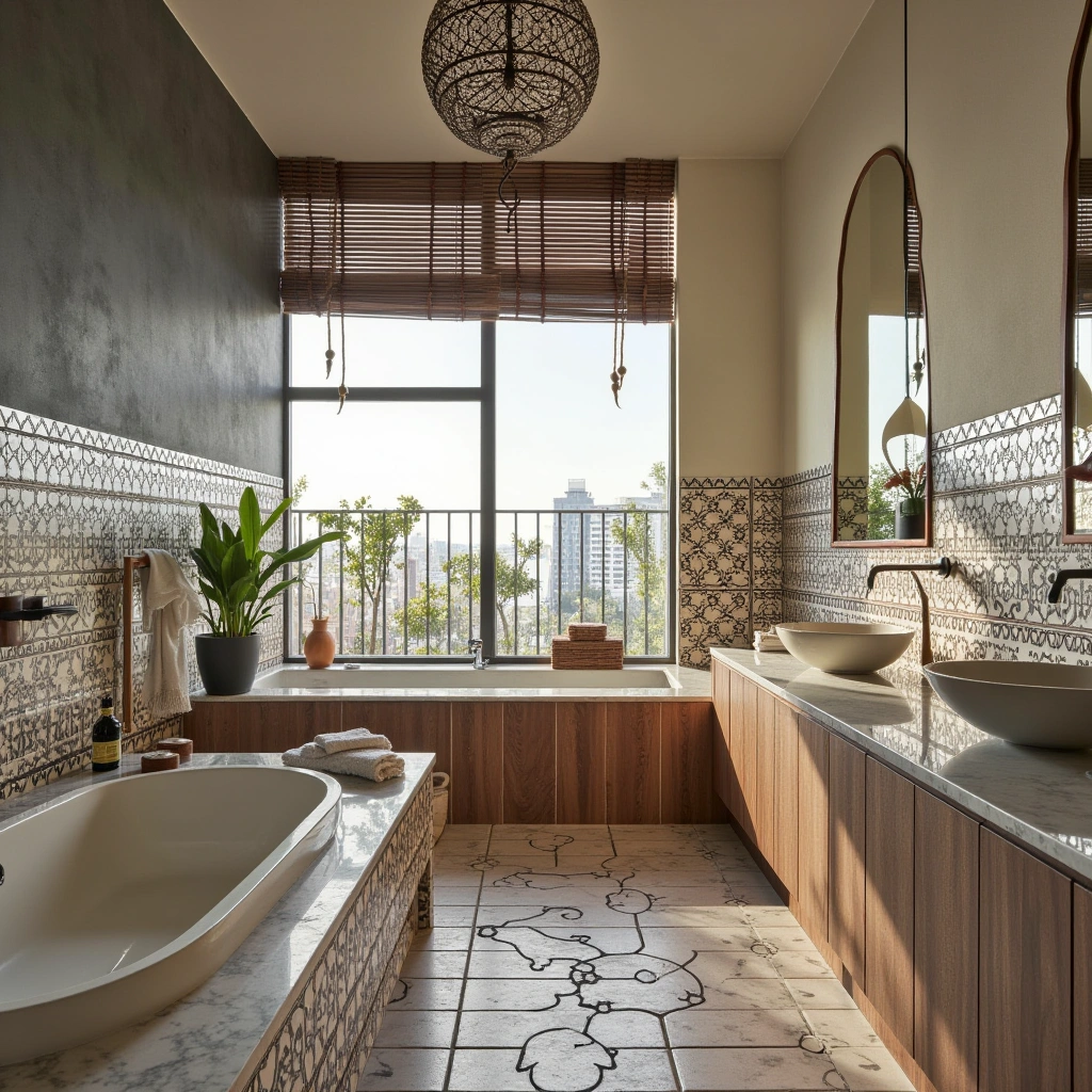 12. Moroccan and Patterned Tiles