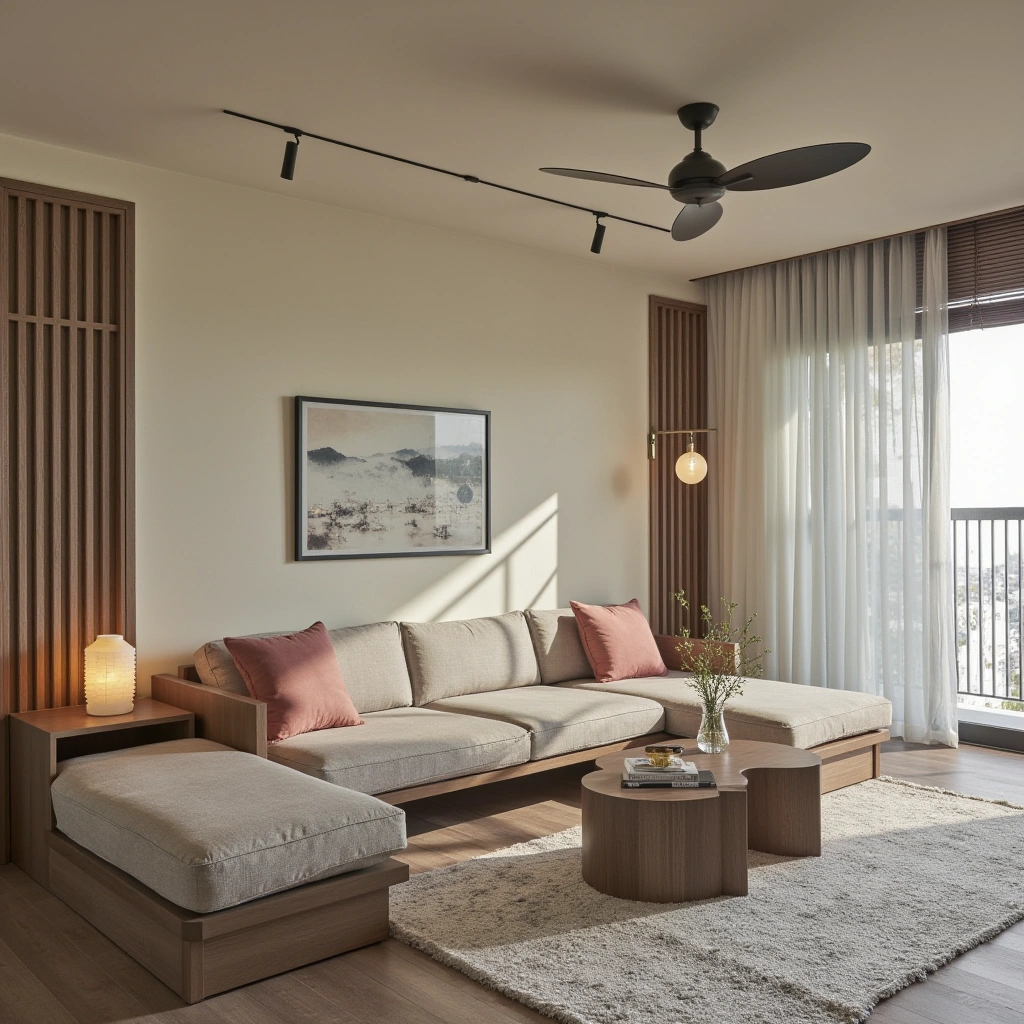 3. Compact Sectional for Small Living Rooms