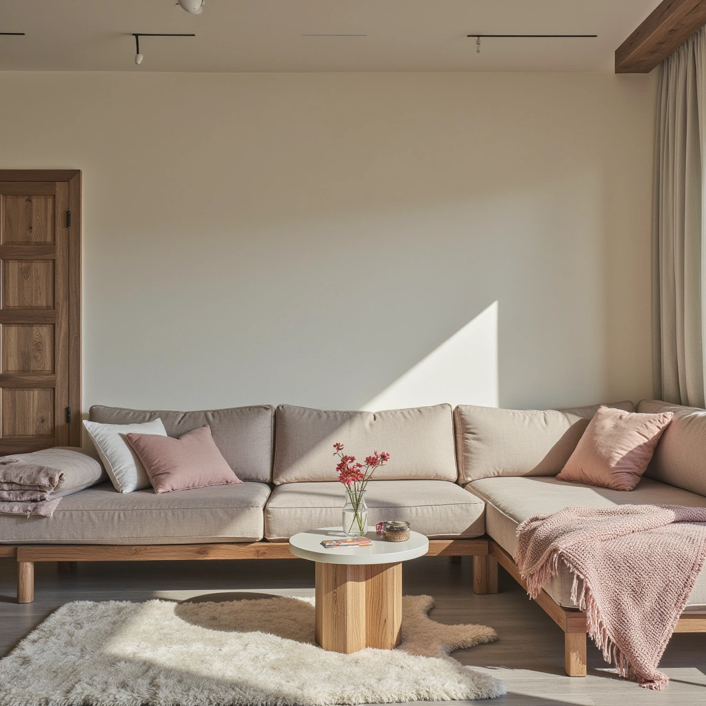 8. Scandinavian Minimalism with Cozy Layers