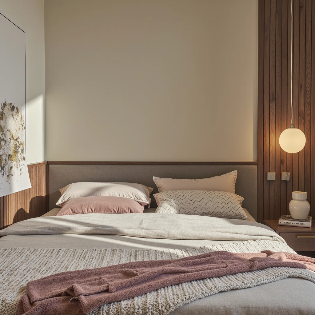 7. Textured Throw Blankets and Pillows