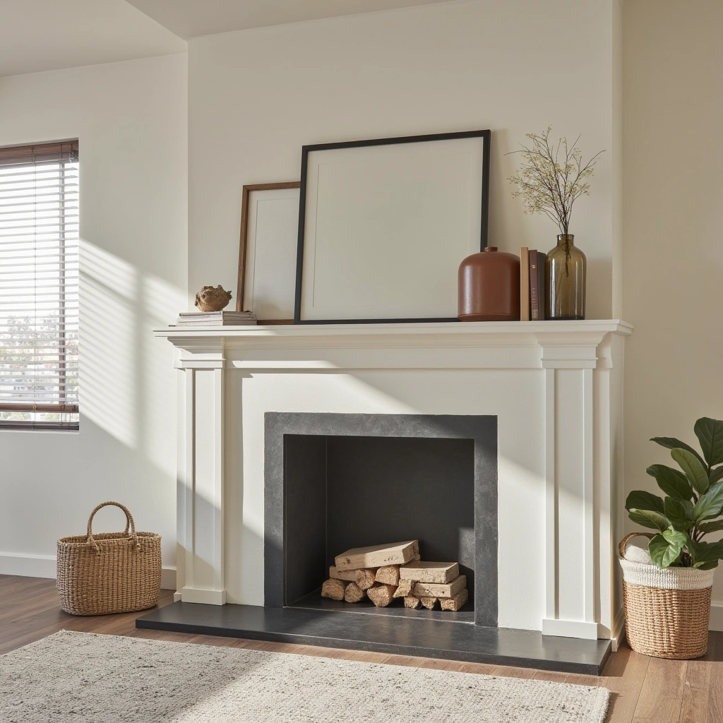 What Is a Modern Farmhouse Fireplace Mantel?