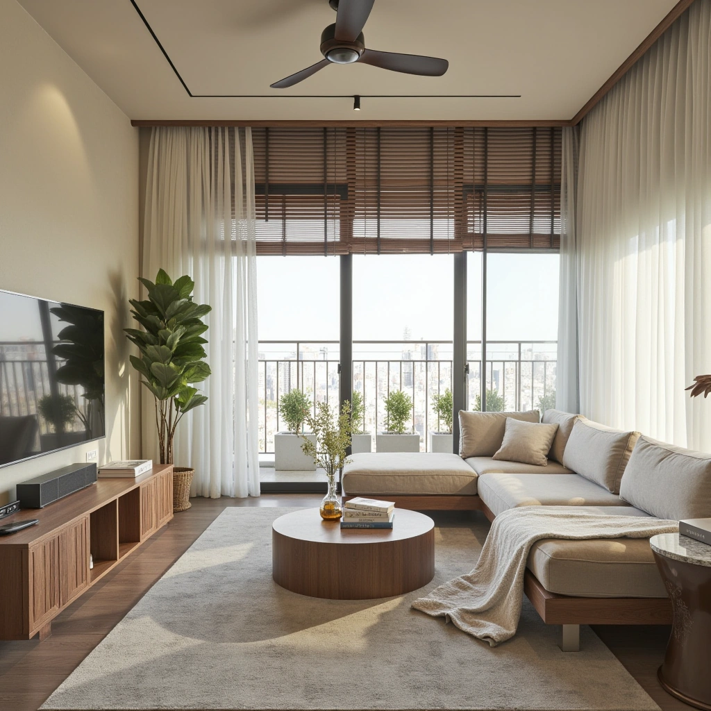 10. Sectional Near Windows for Bright, Cozy Vibes