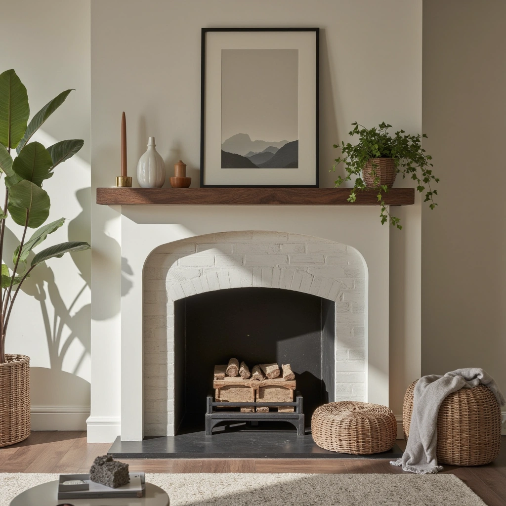 Wrapping Up Modern Farmhouse Fireplace Mantels