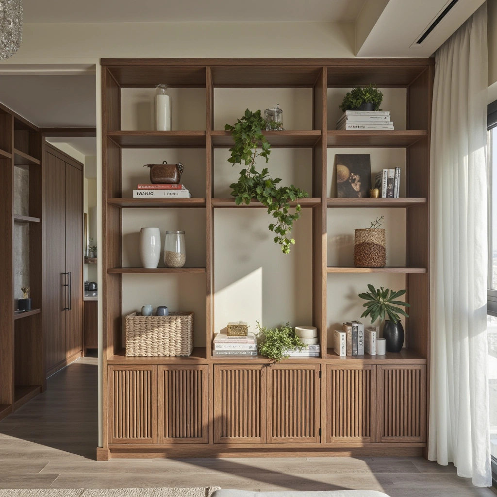 11. Open Shelving to Display Books and Decor
