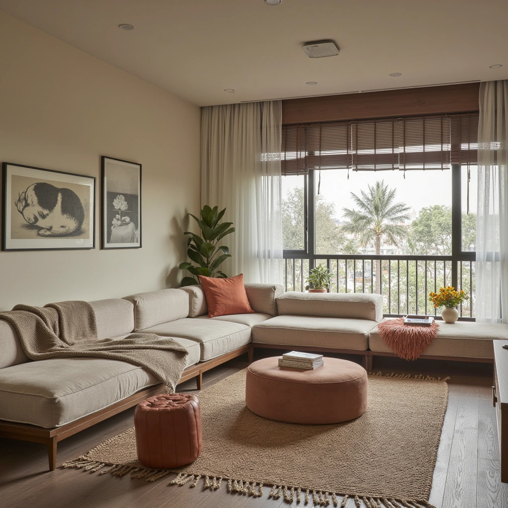 15. Layered Textures for a Tactile Cozy Experience