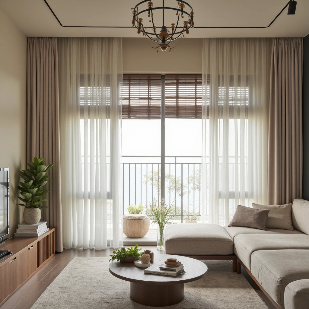 16. Window Treatments that Balance Light and Privacy
