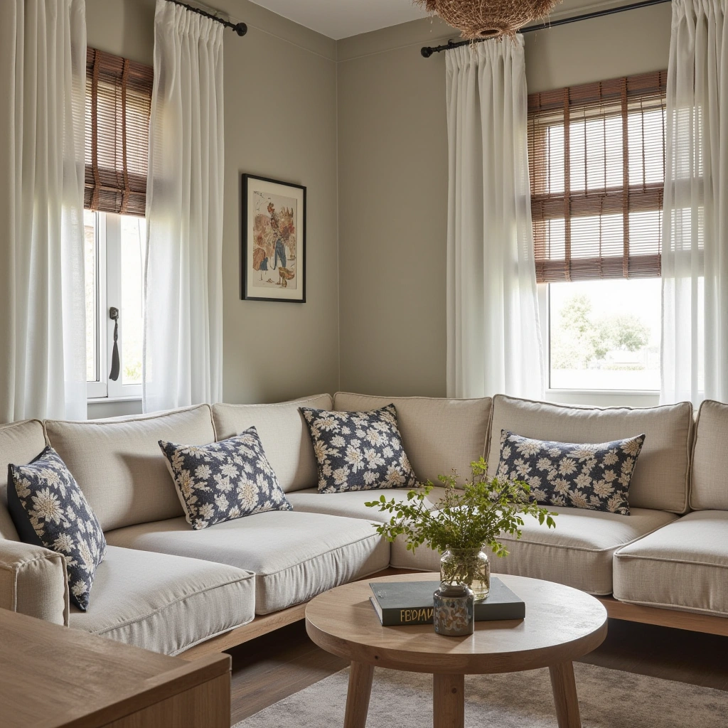 6. Incorporating Farmhouse Textiles and Patterns