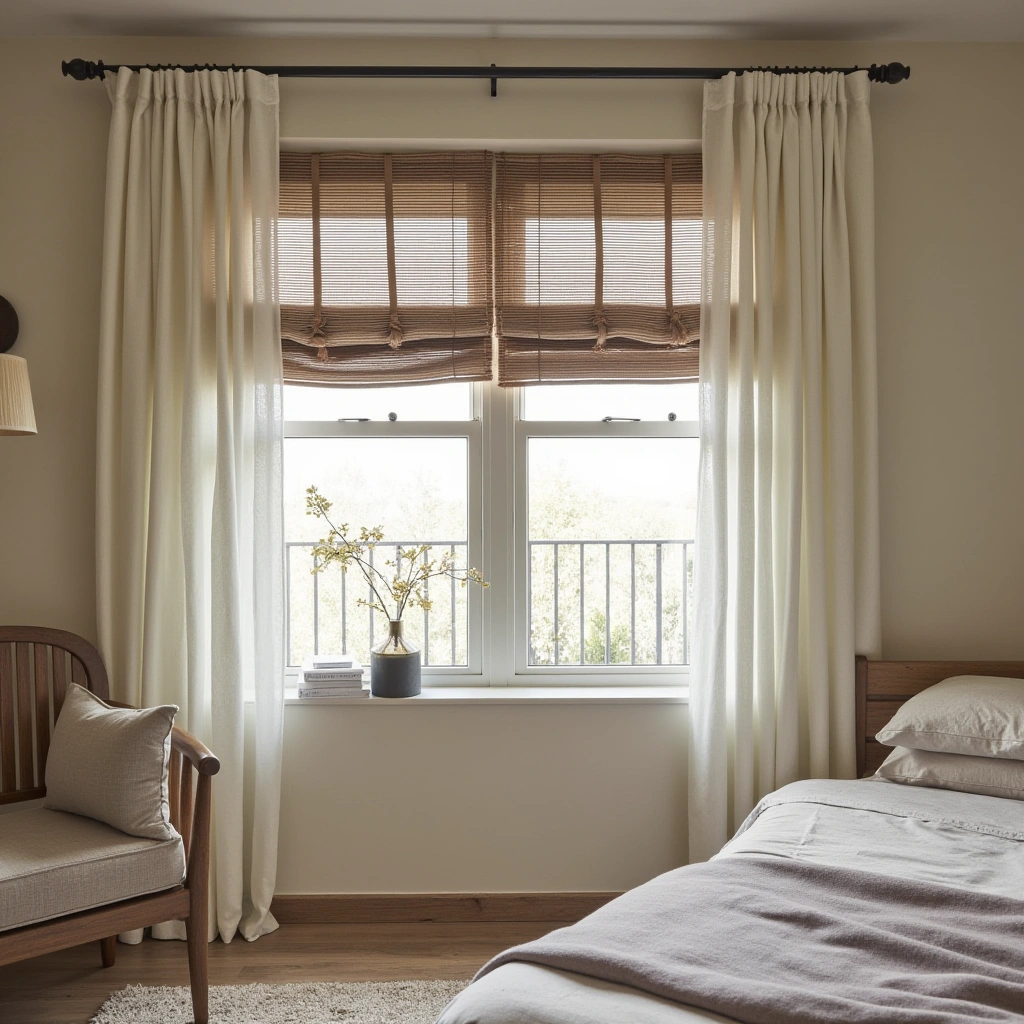 10. Simple and Functional Window Treatments