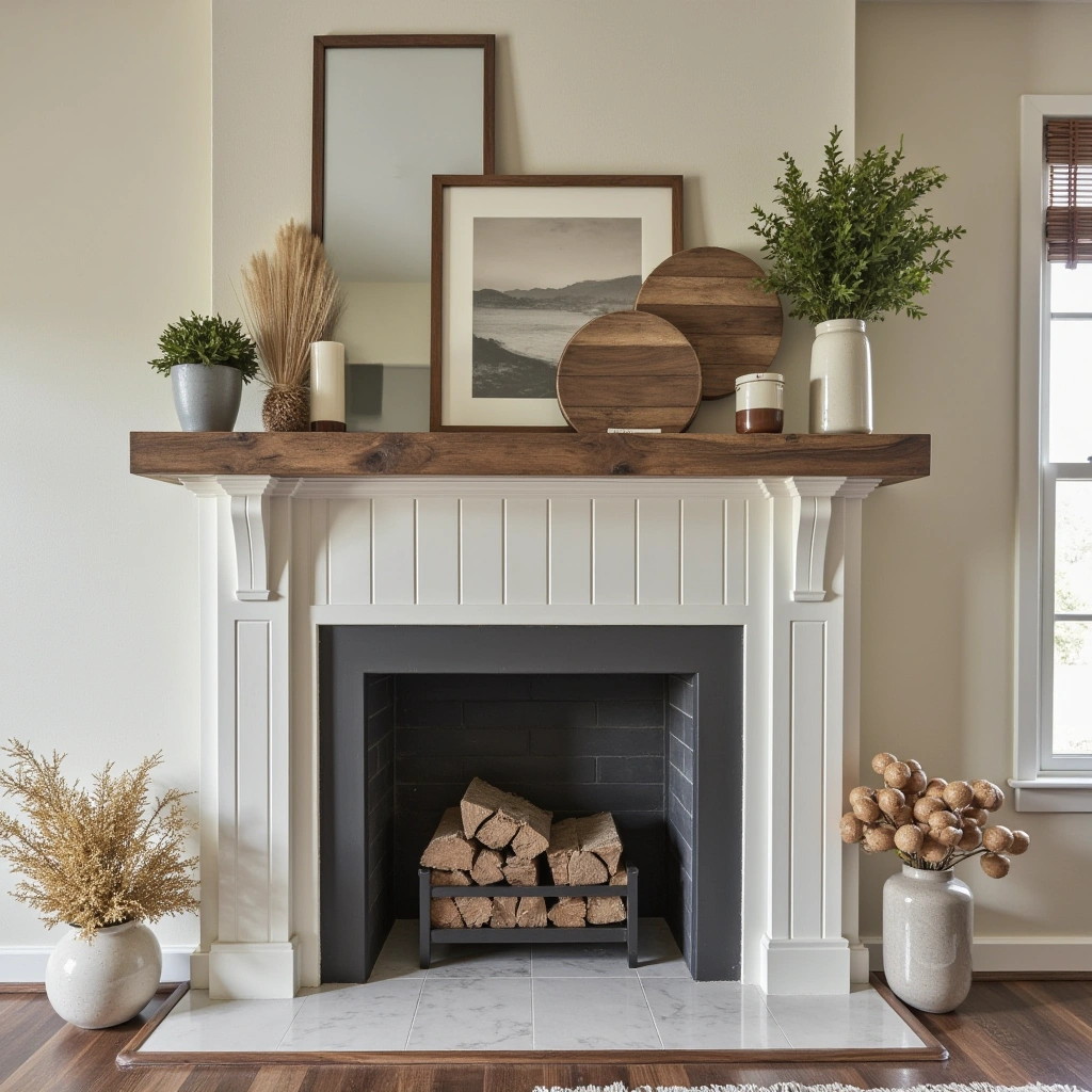 Fireplace Mantel Decor