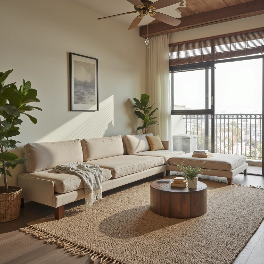 13. Natural Fiber Rugs for Warmth and Texture