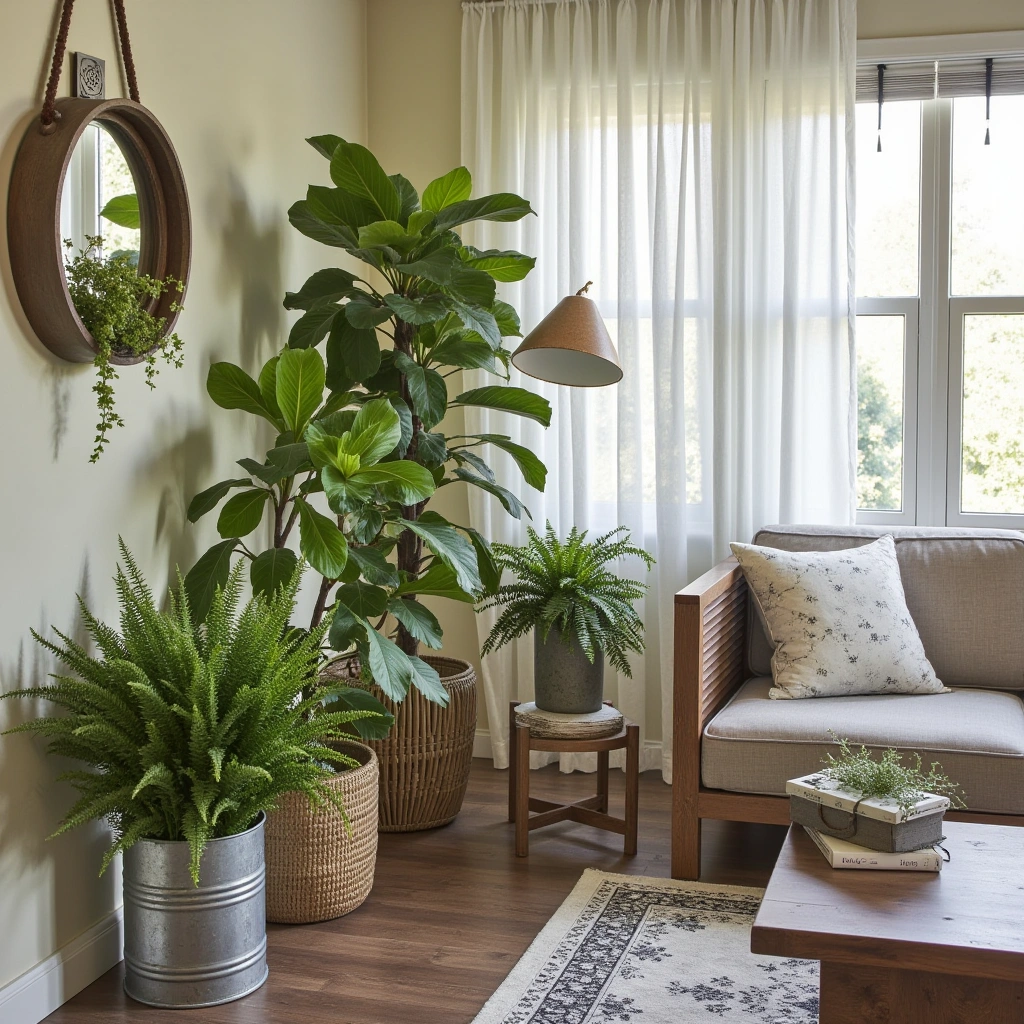 16. Bringing Nature Indoors with Plants