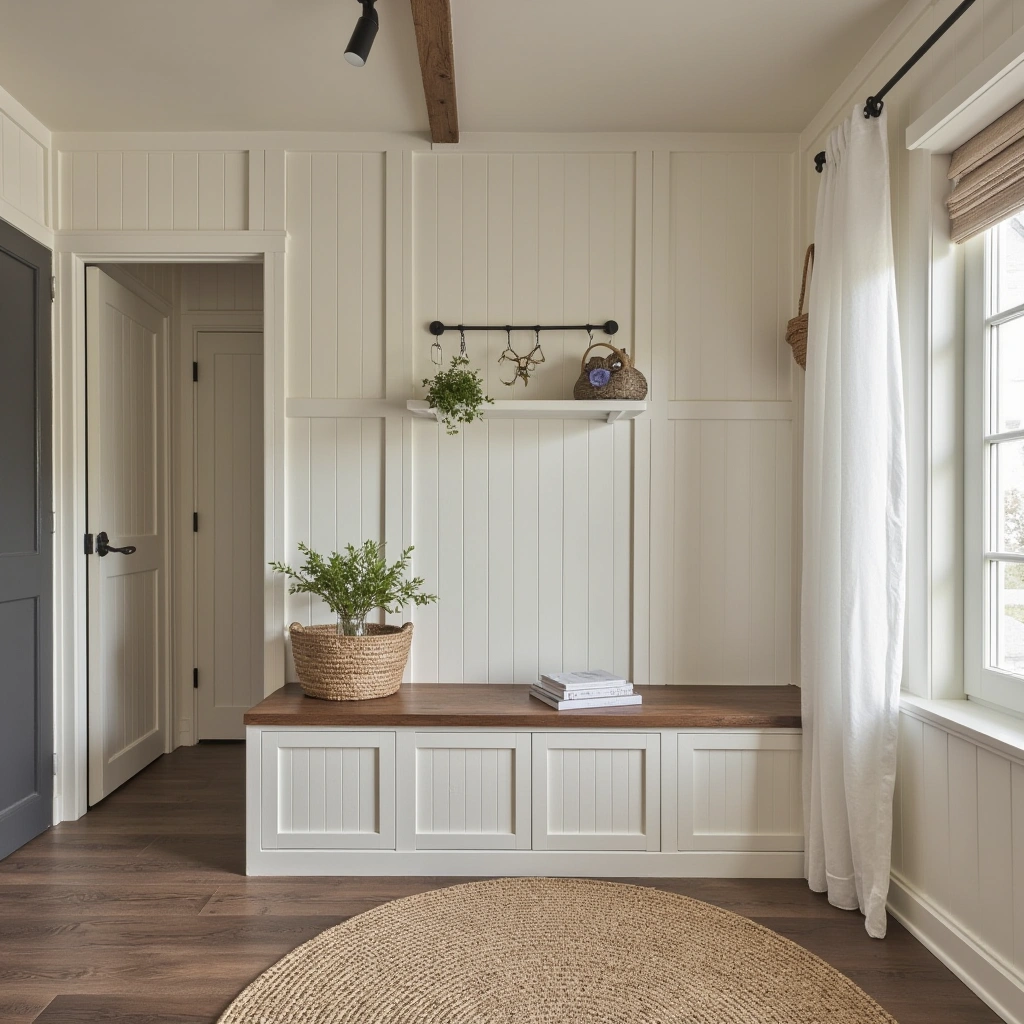 17. Farmhouse Home Gym